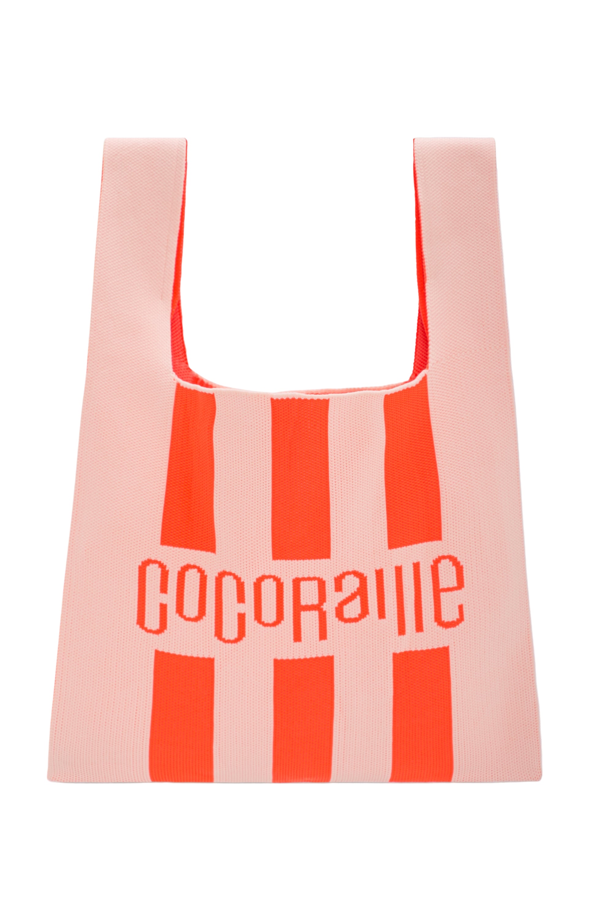 Designer stretch fabric beach tote with signature logo Cocoraille